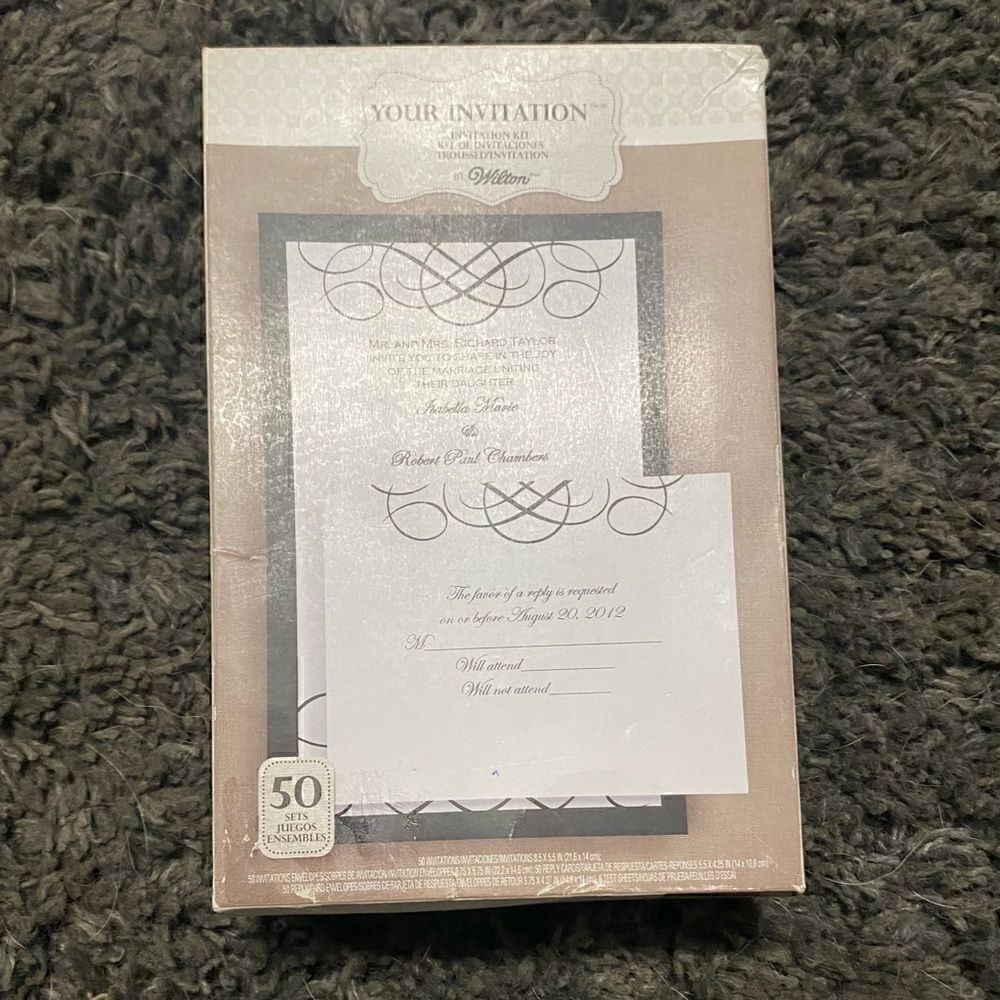 Wilton Print Your Own Invitations Kit! - Picture 3 of 7